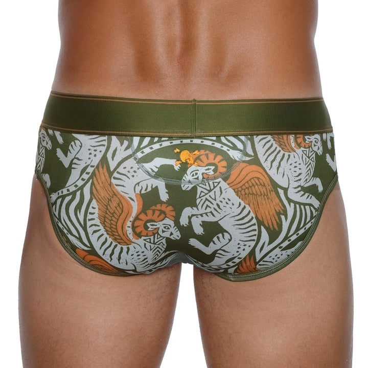 Skull and BonesCreosphynx Olive Brief