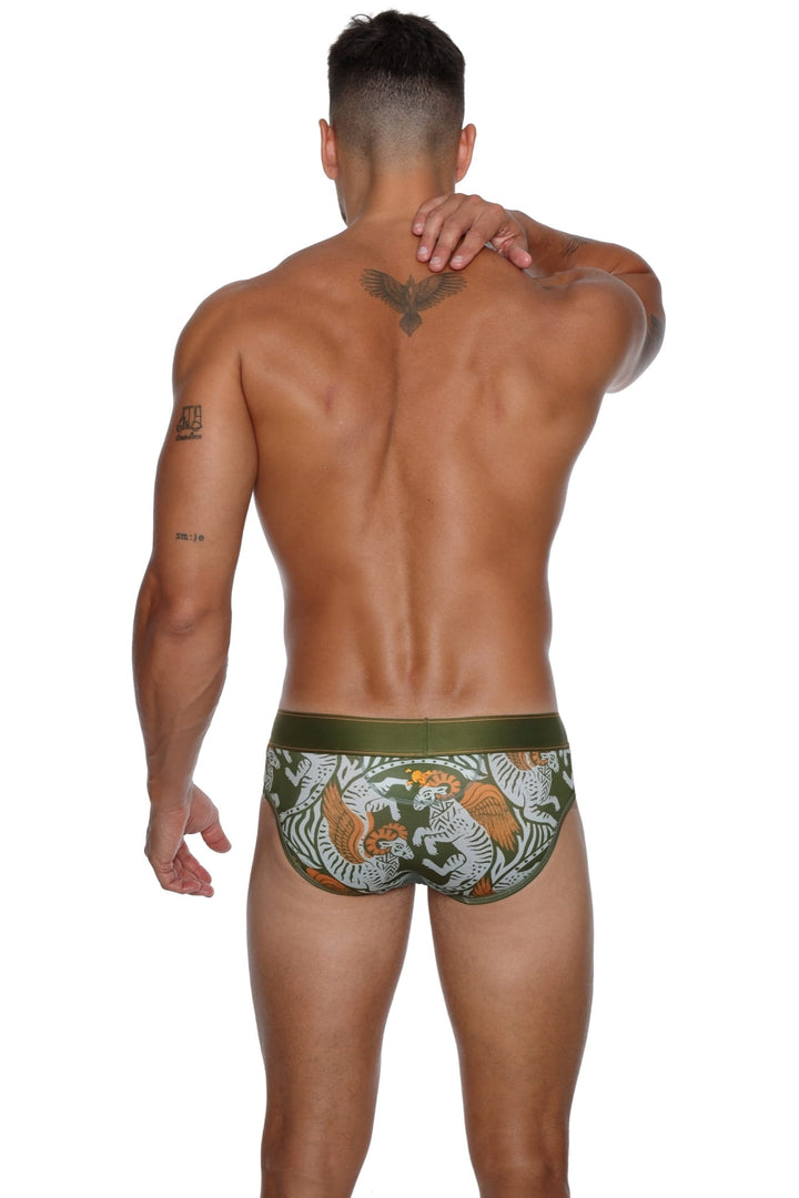 Skull and BonesCreosphynx Olive Brief
