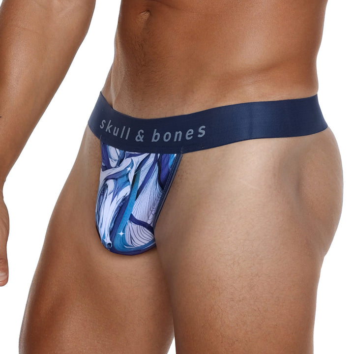 Skull and BonesHorse Blue Thong