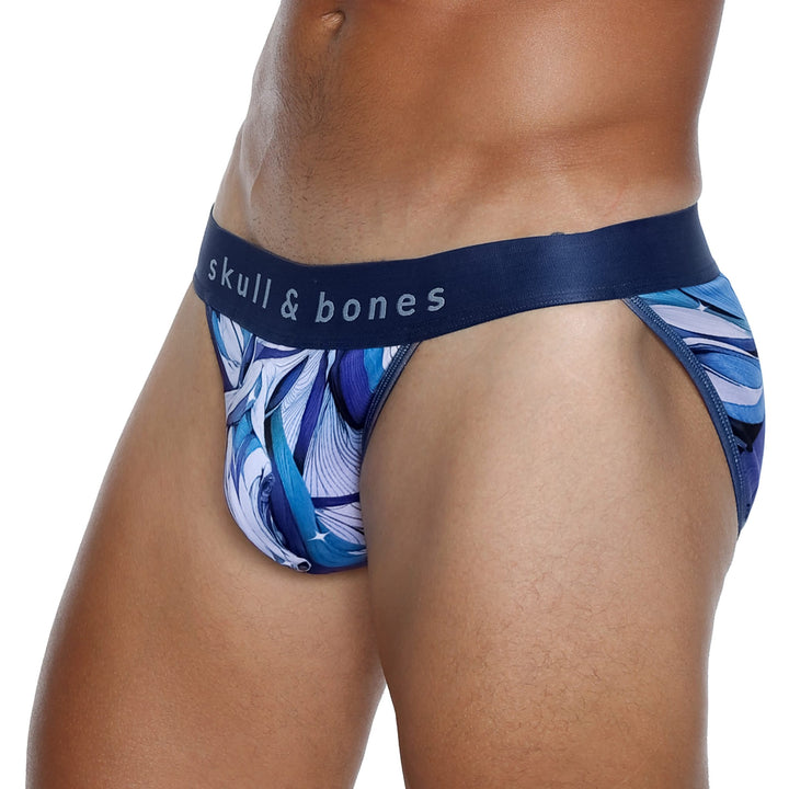 Skull and BonesHorse Blue Sport Brief