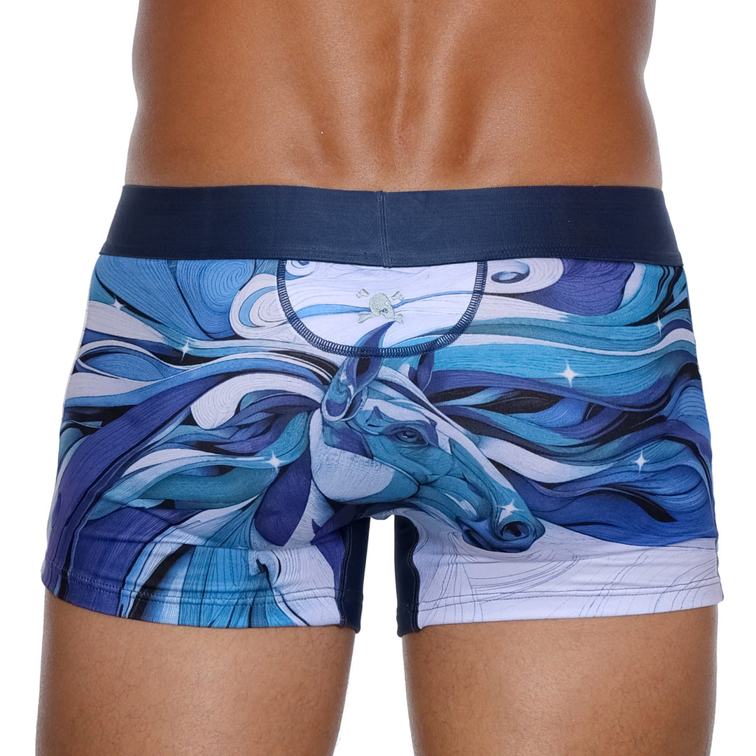 Horse Blue Trunk