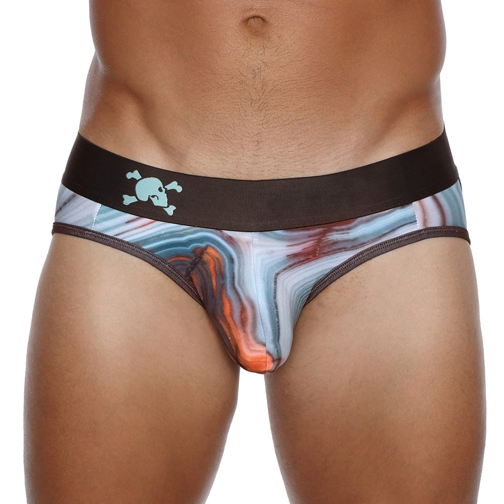 Skull and BonesAgate Stone Brown Y-Jock