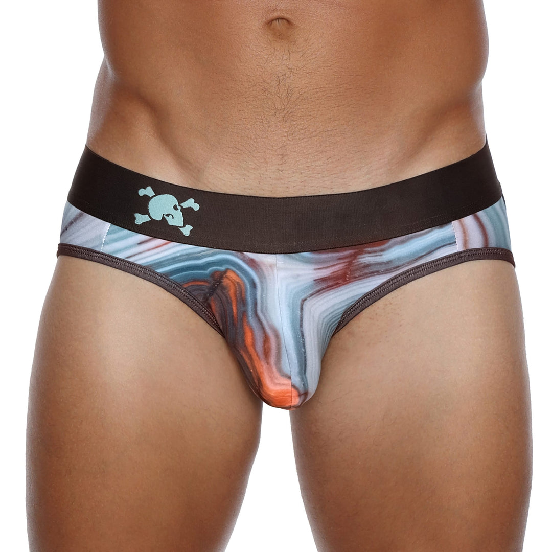 Skull and BonesAgate Stone Brown Y-Jock