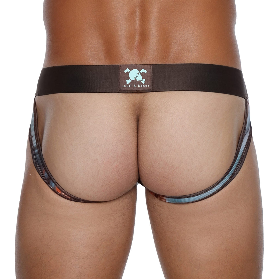 Skull and BonesAgate Stone Brown Y-Jock