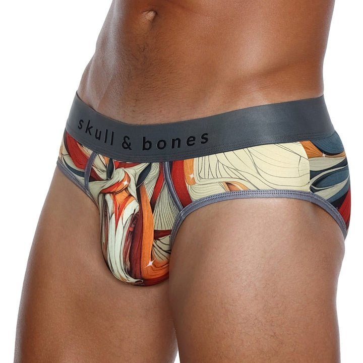 Skull and BonesHorse Black Brief