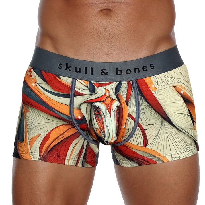 Skull and BonesHorse Black Trunk