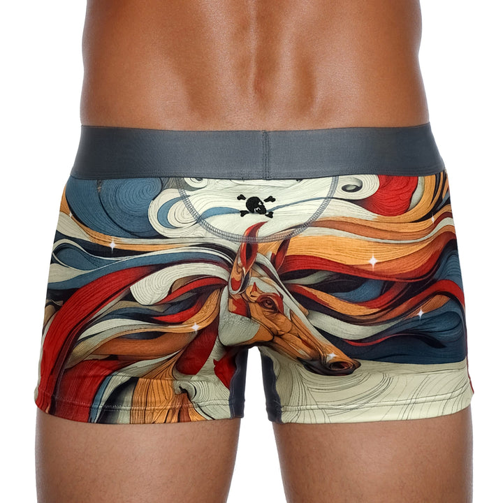 Skull and BonesHorse Black Trunk