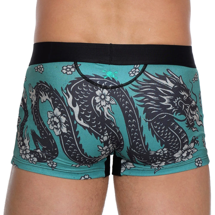 Skull and BonesVintage Dragon Green Trunk