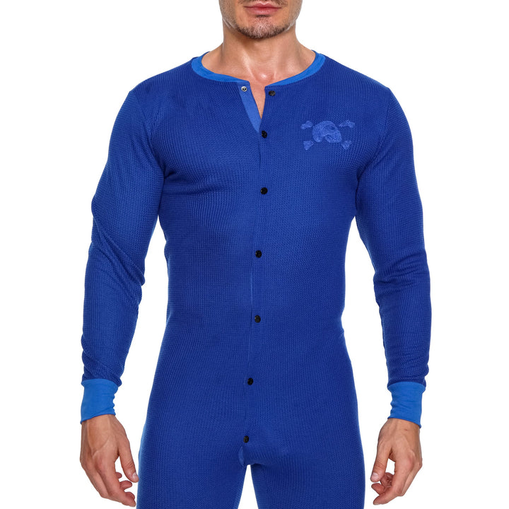 Royal Blue Union Suit