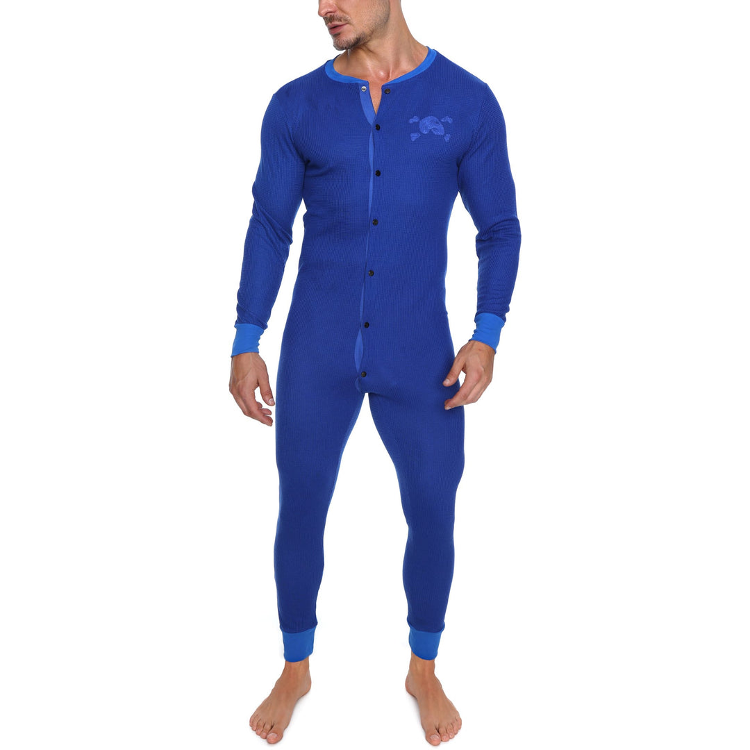 Royal Blue Union Suit
