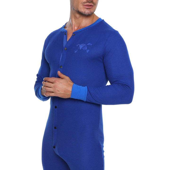Royal Blue Union Suit