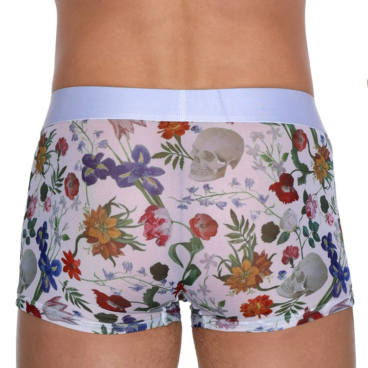 Dutch Floral Mesh Trunk White