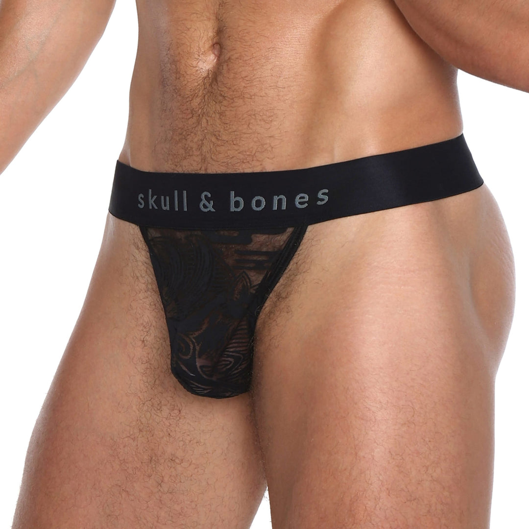 Skull and BonesKitsune Burnout Black Thong
