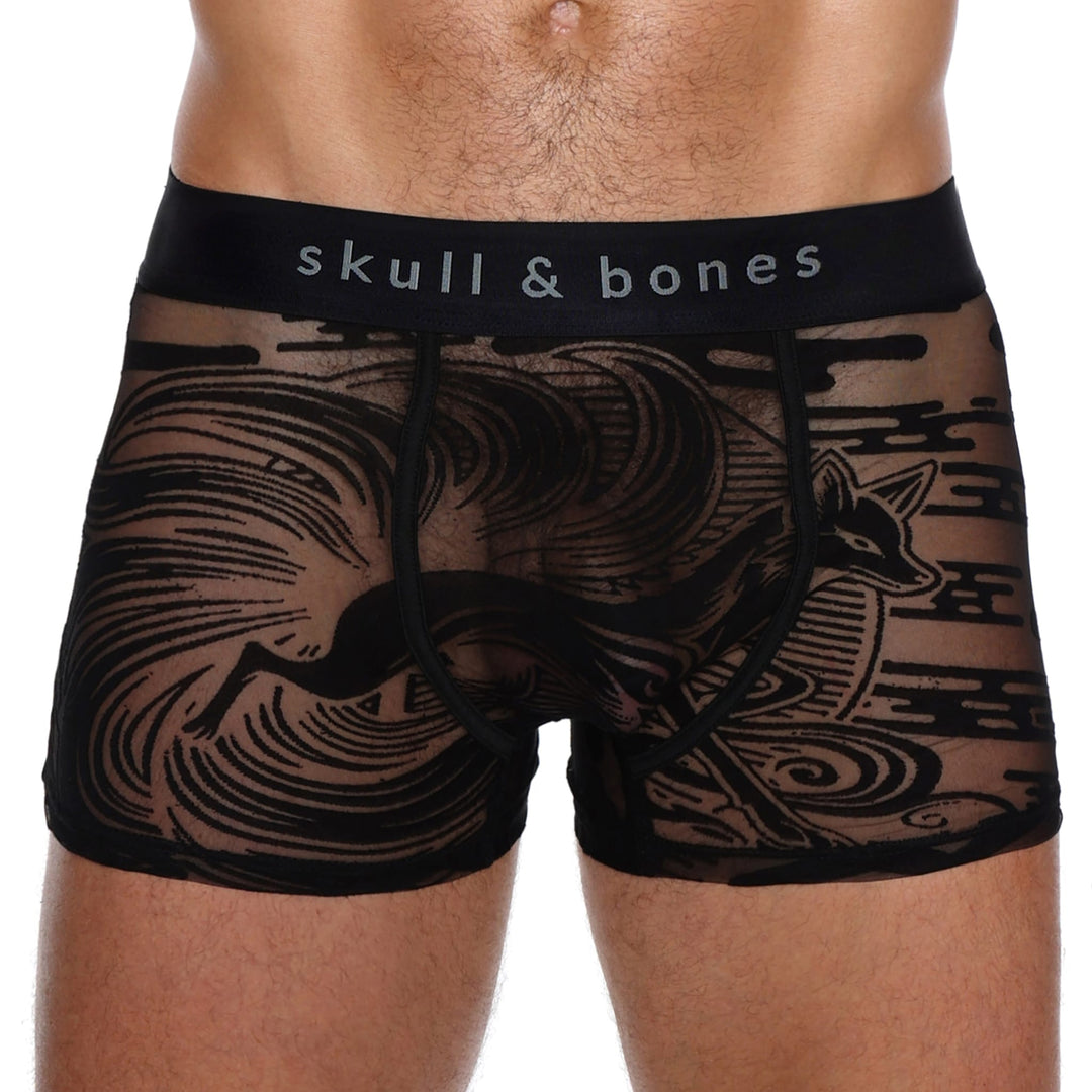 Skull and BonesKitsune Burnout Black Trunk