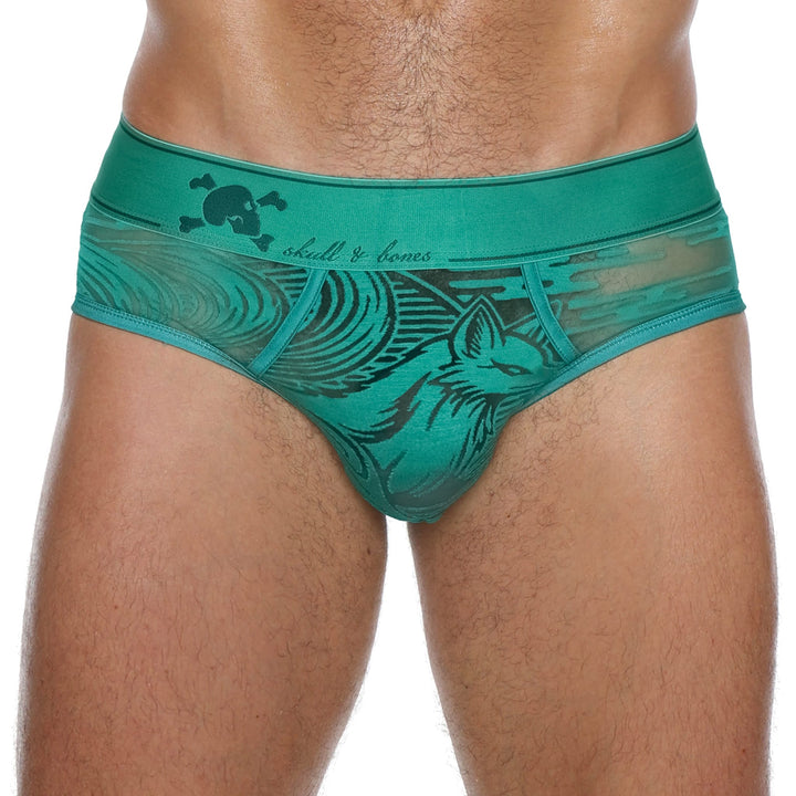 Skull and BonesKitsune Burnout Green Brief