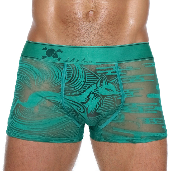 Skull and BonesKitsune Burnout Green Trunk