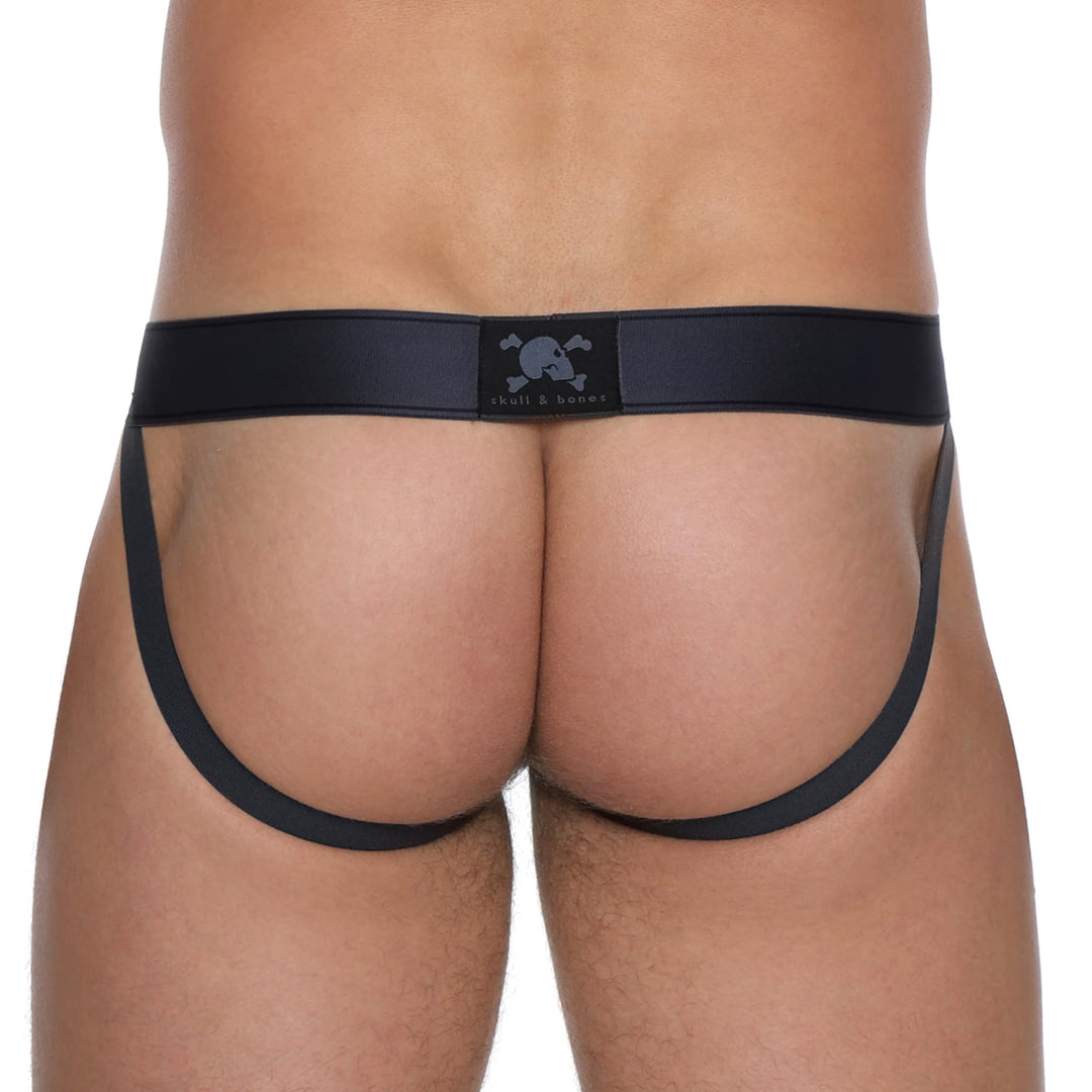 Skull and BonesDamask Ombre Burnout Grey Jock