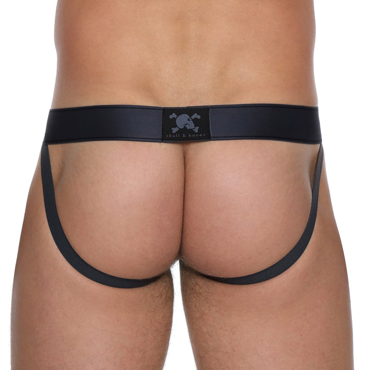 Skull and BonesDamask Ombre Burnout Grey Jock