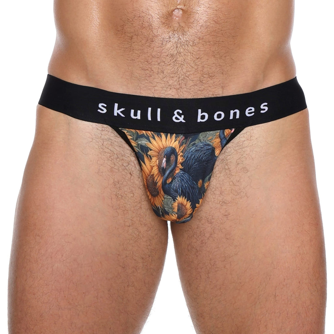 Flamingo Sunflower Thong