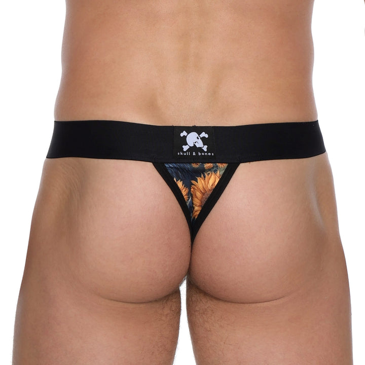 Flamingo Sunflower Thong