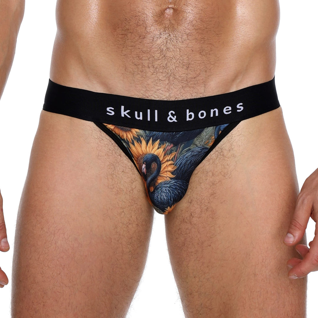 Flamingo Sunflower Sport Brief