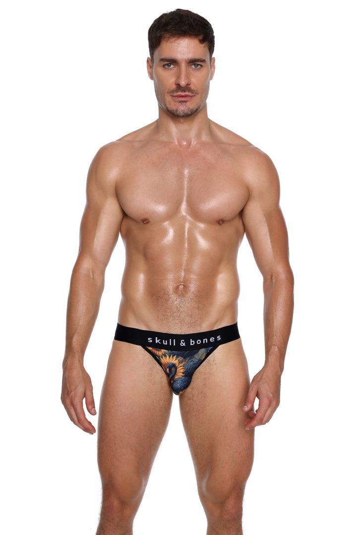 Flamingo Sunflower Sport Brief