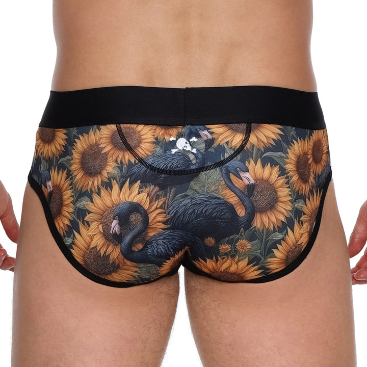 Flamingo Sunflower Brief