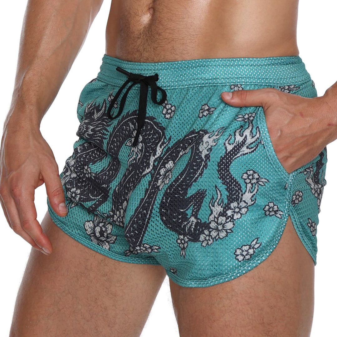 Skull and BonesVintage Dragon Green Short