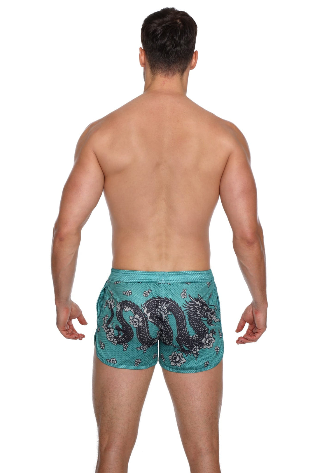 Skull and BonesVintage Dragon Green Short