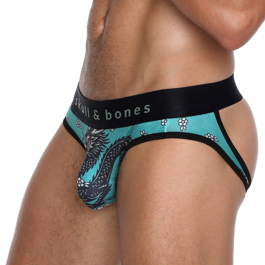 Skull and BonesVintage Dragon Green Y-Jock