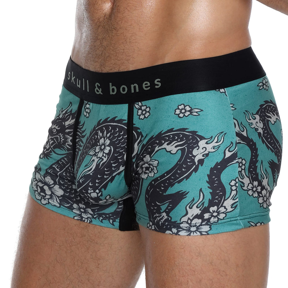 Skull and BonesVintage Dragon Green Trunk