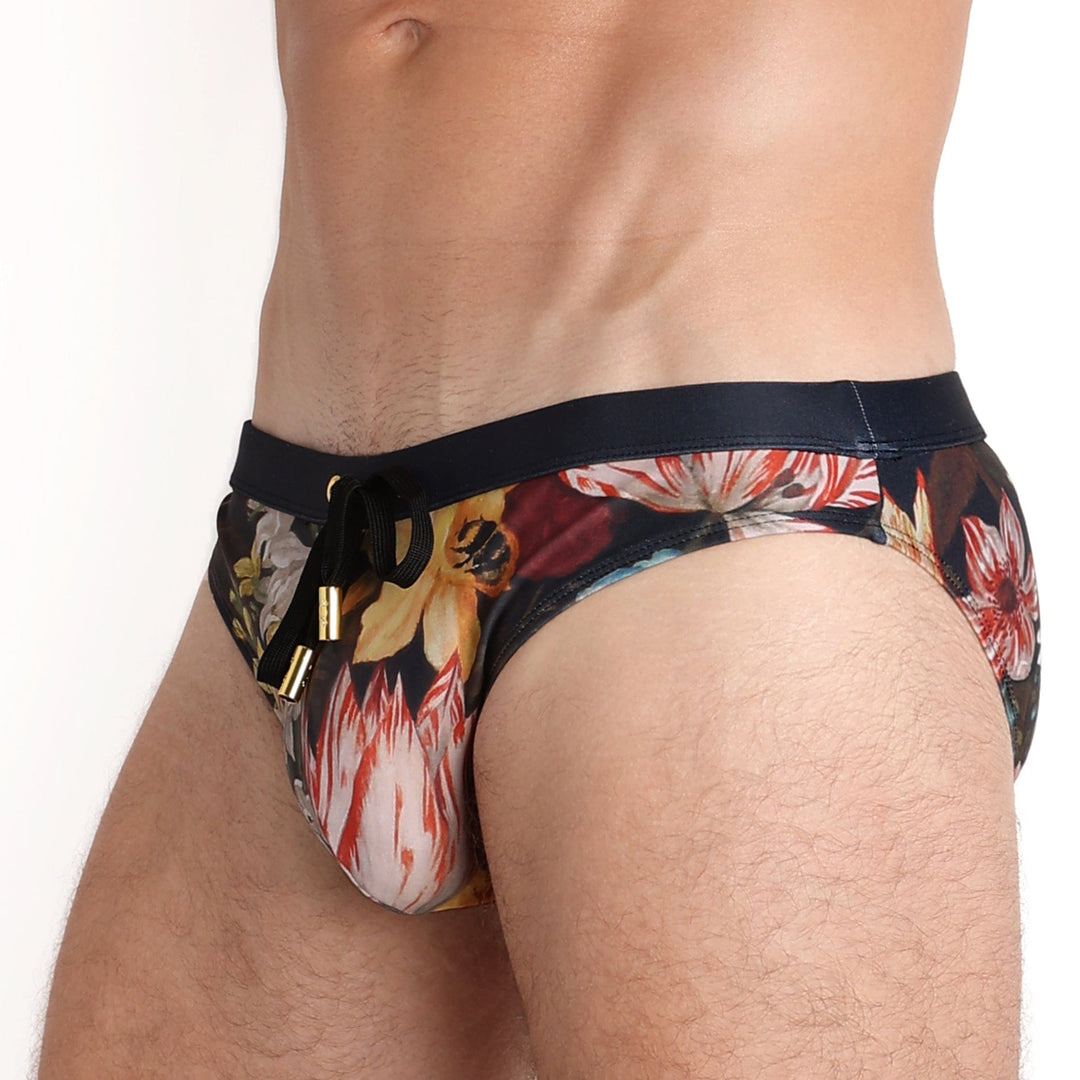 Floral Bouquet Swim Brief