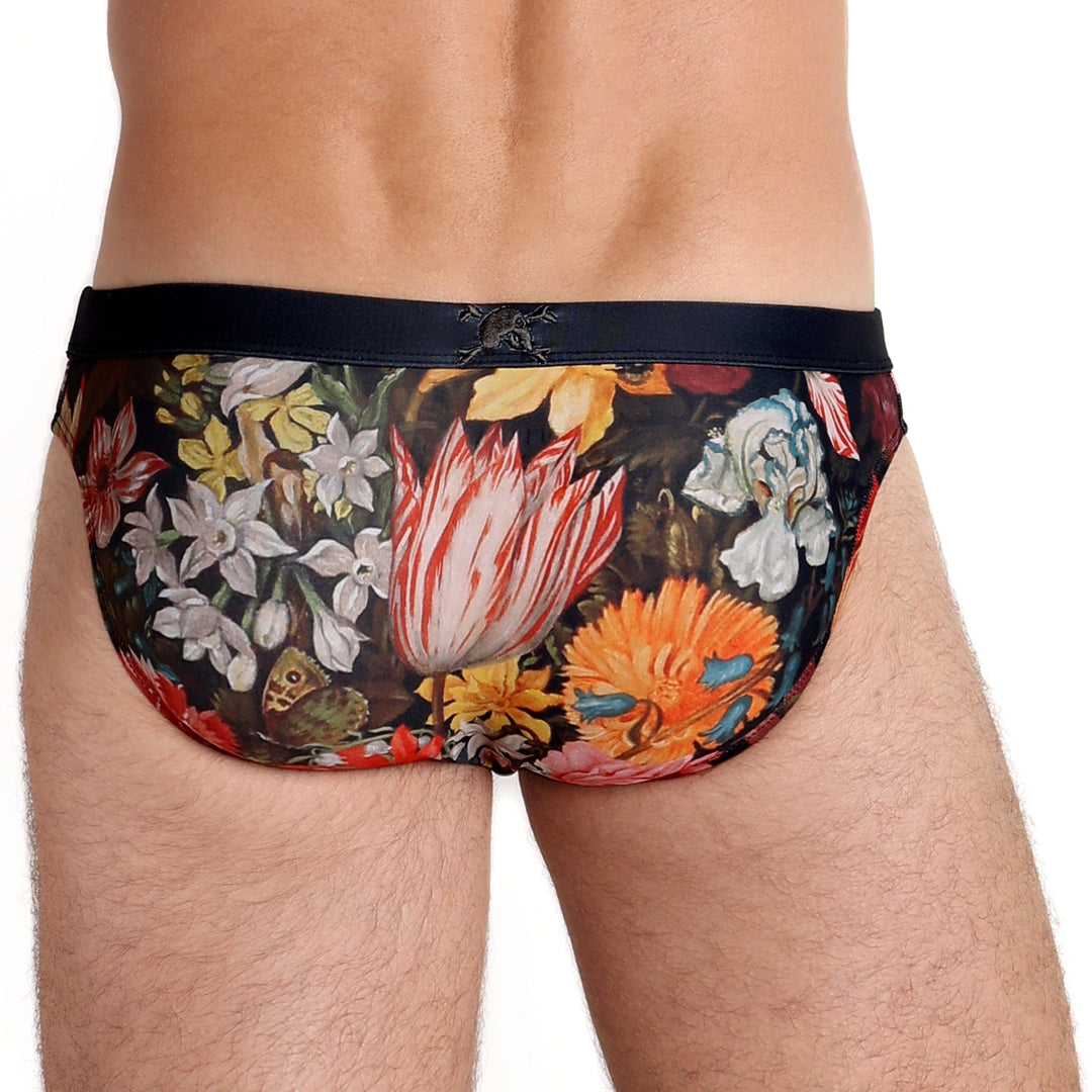 Floral Bouquet Swim Brief