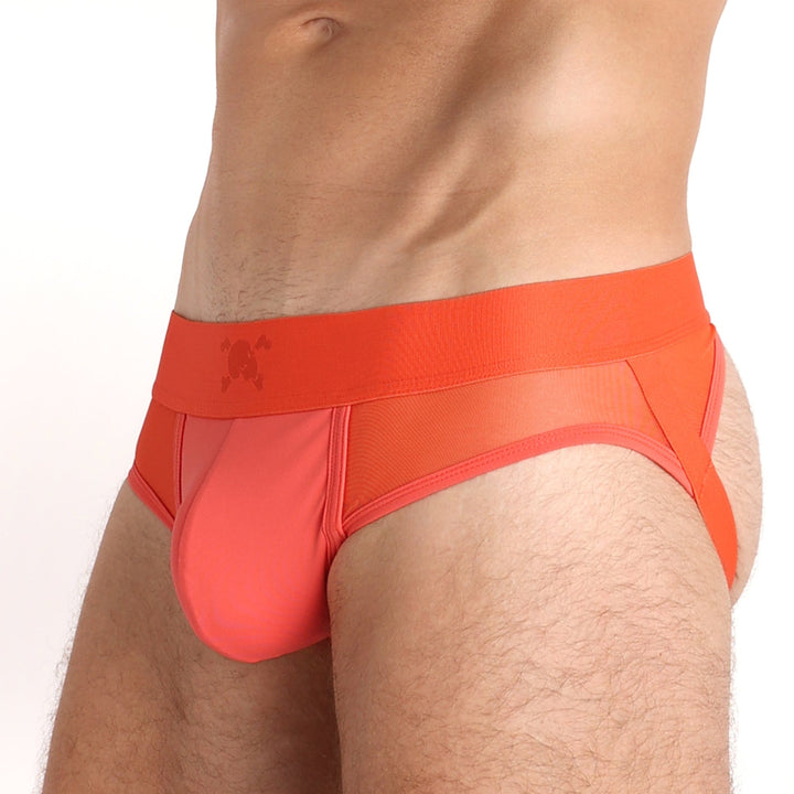 Enhance Mesh Y-Jock Orange