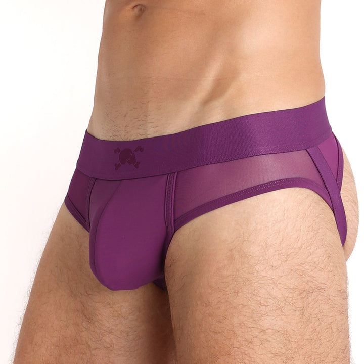 Enhance Mesh Y-Jock Purple