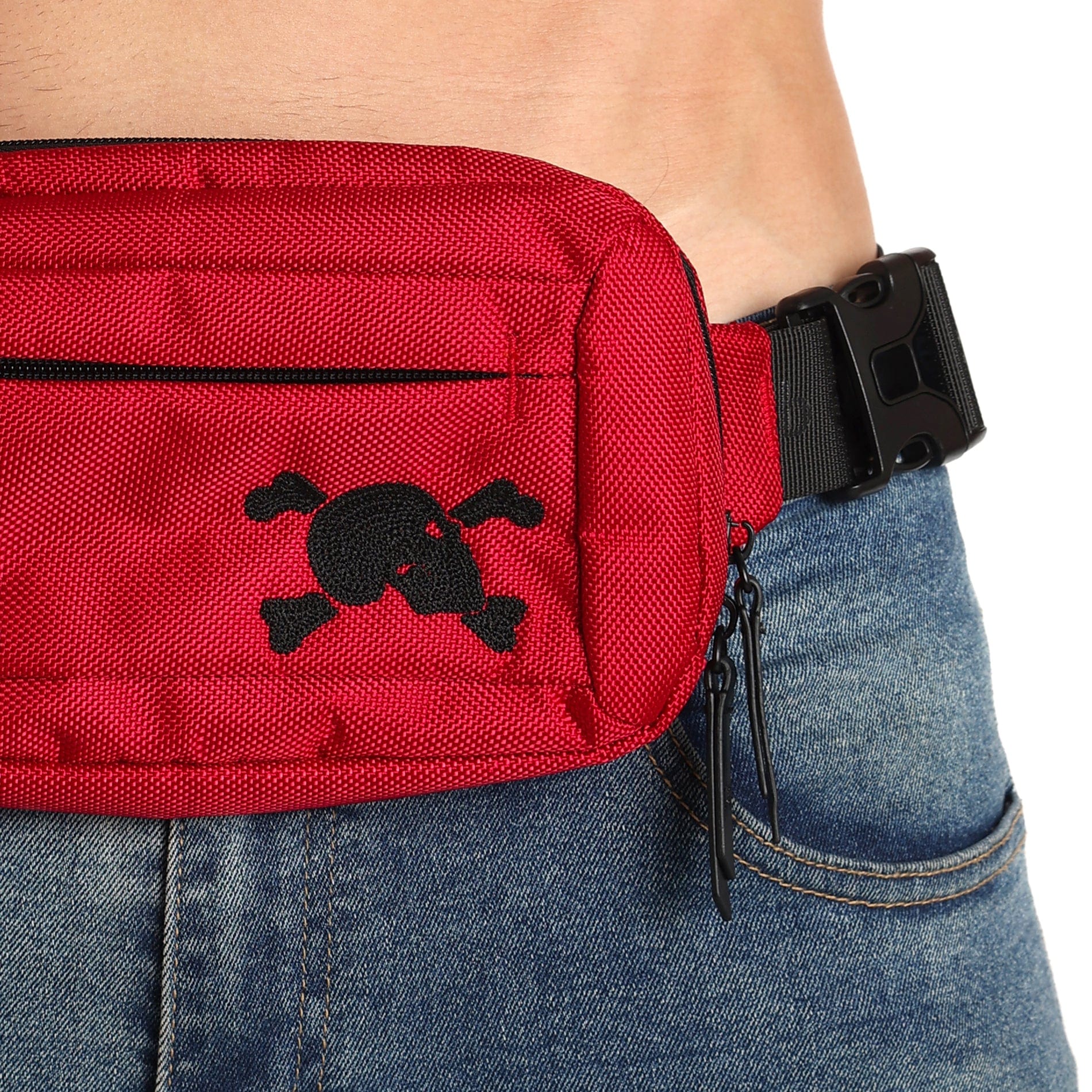 Crossbody Tech Bag – Skull and Bones