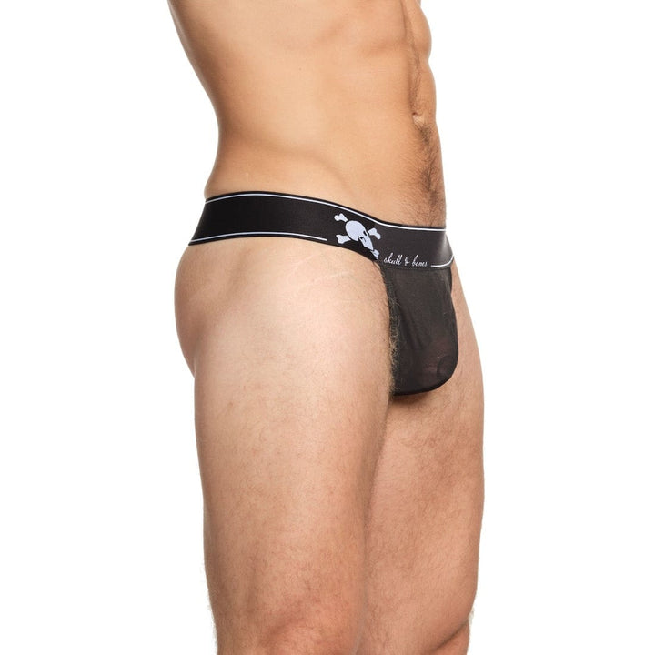 Octopus Burnout Black Thong