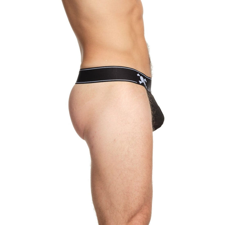 Octopus Burnout Black Thong