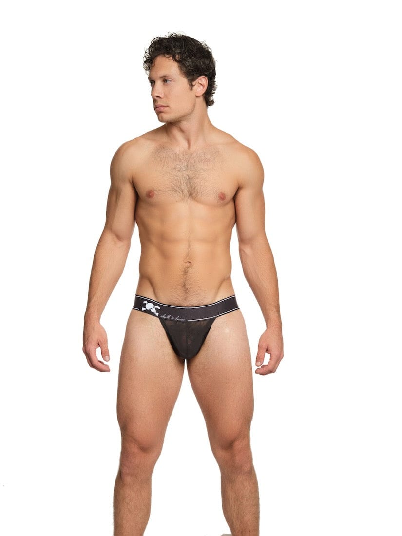 Octopus Burnout Black Thong