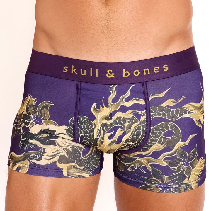 Fire Breathing Dragon Trunk Purple