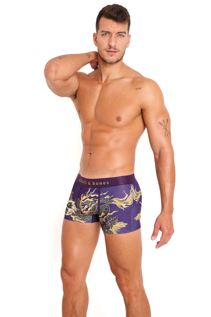 Fire Breathing Dragon Trunk Purple