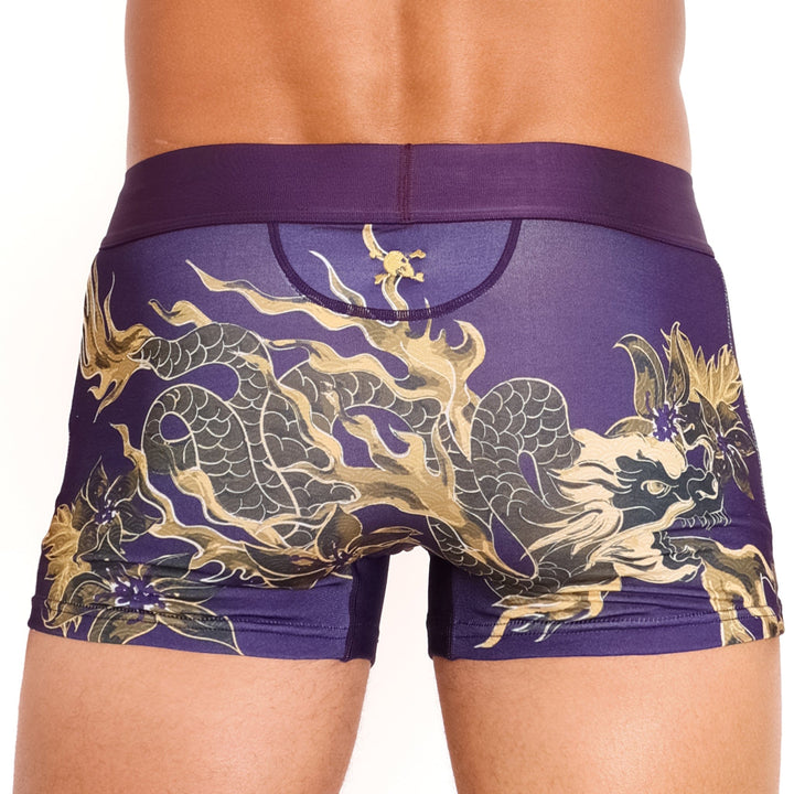 Fire Breathing Dragon Trunk Purple