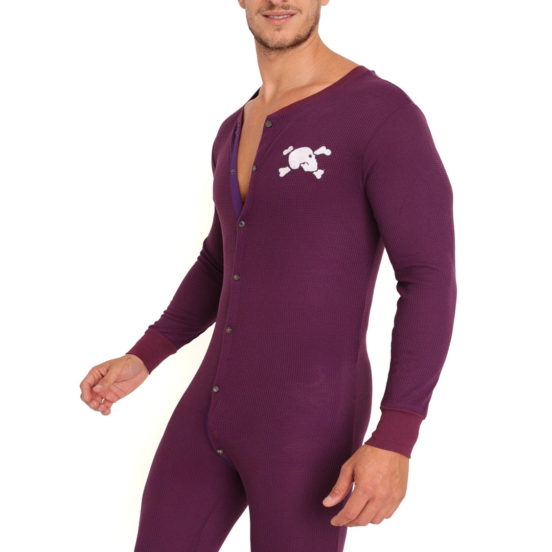 S&B Signature Union Suit Purple