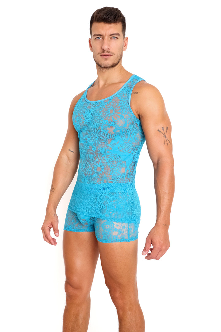 Pegasus Burnout Cerullean Tank