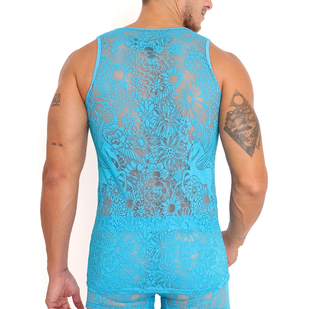 Pegasus Burnout Cerullean Tank