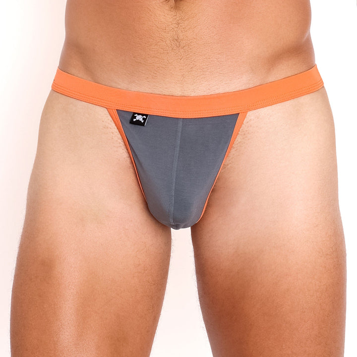 Just The Bones Cloud G String Grey