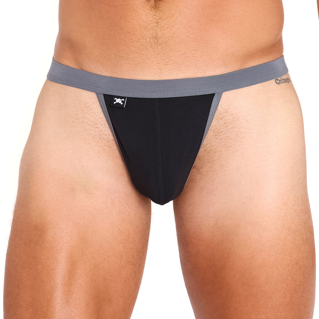 Just The Bones Cloud G String Black