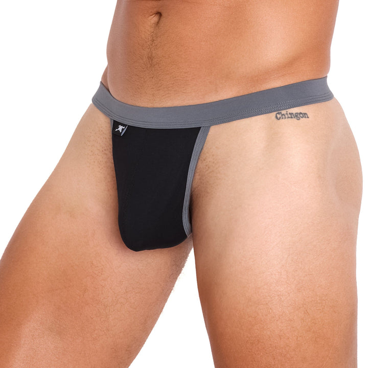 Just The Bones Cloud G String Black