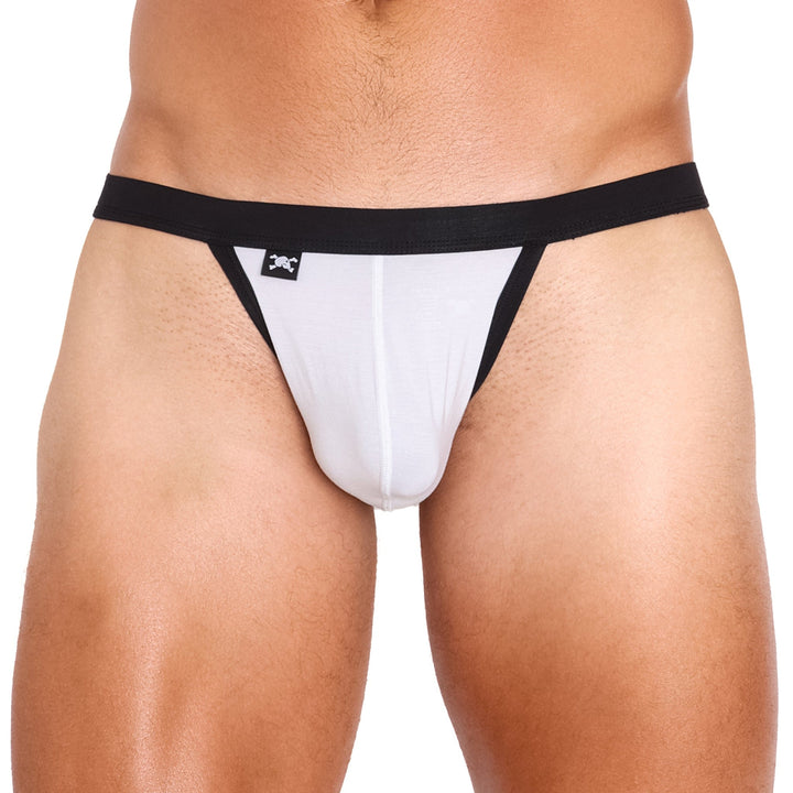 Just The Bones Cloud Thong White