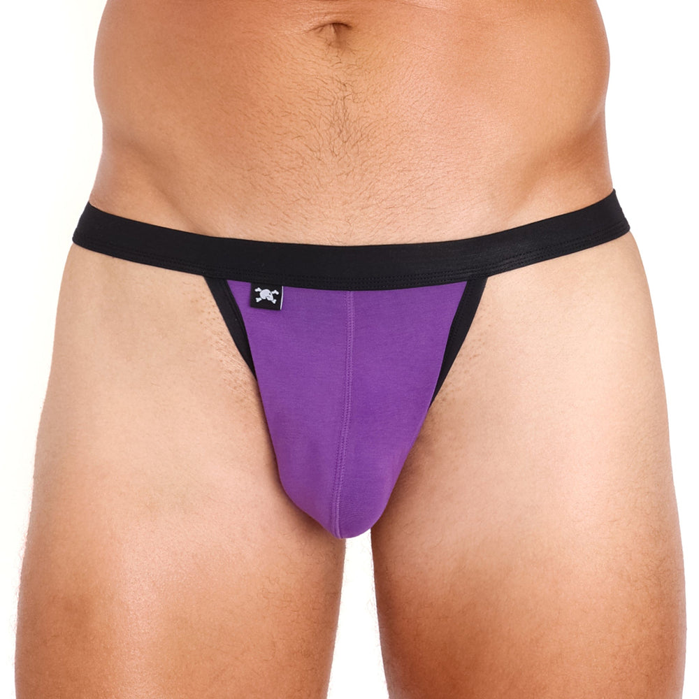Skull and BonesJust The Bones Cloud Thong Purple